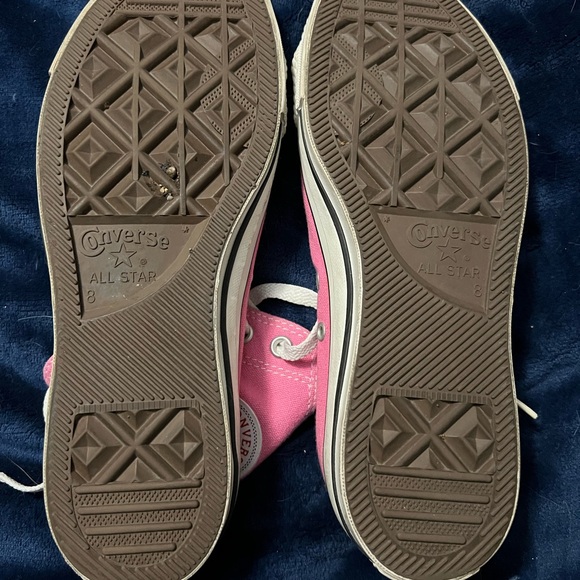 Converse High Tops Sz 10 Women’s - Picture 4 of 4